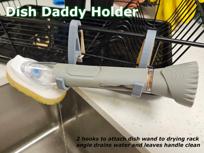 Dish Daddy Drying Rack Hooks