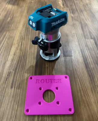 Makita Router Table Insert Plate