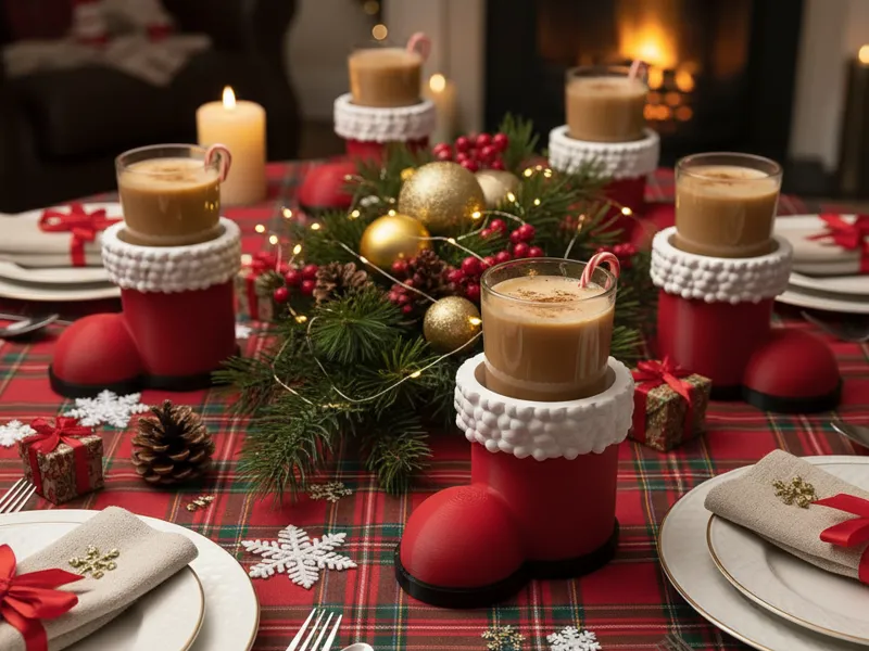Chrismas Boot Cup Holder