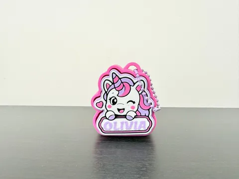 Objeto manipulable: Cute Unicorn Fidget Clicker – Customizable Name — referencia de MakerWorld