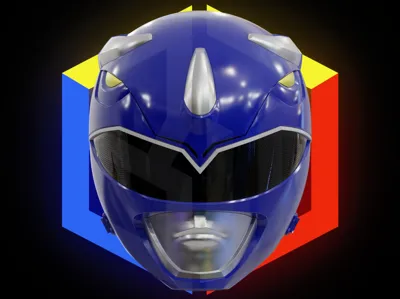 MMPR Blue Ranger Helmet
