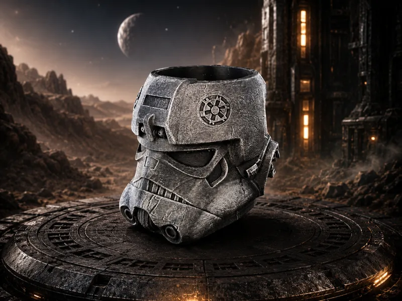 TIE Fighter Pilot Helmet Planter