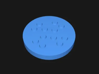 Round Pad / Non-slip Mat Generator / Vibration Damping Pad