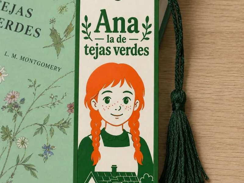 Marca Páginas Ana de las tejas verdes