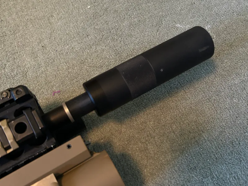 Airsoft 14MM Postive to 14MM Negative adapter 
