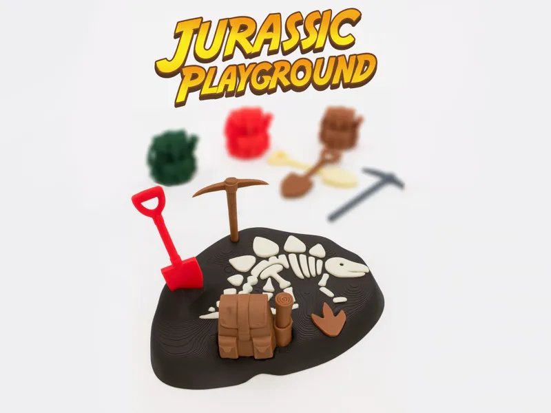 Jurassic Playground Diorama
