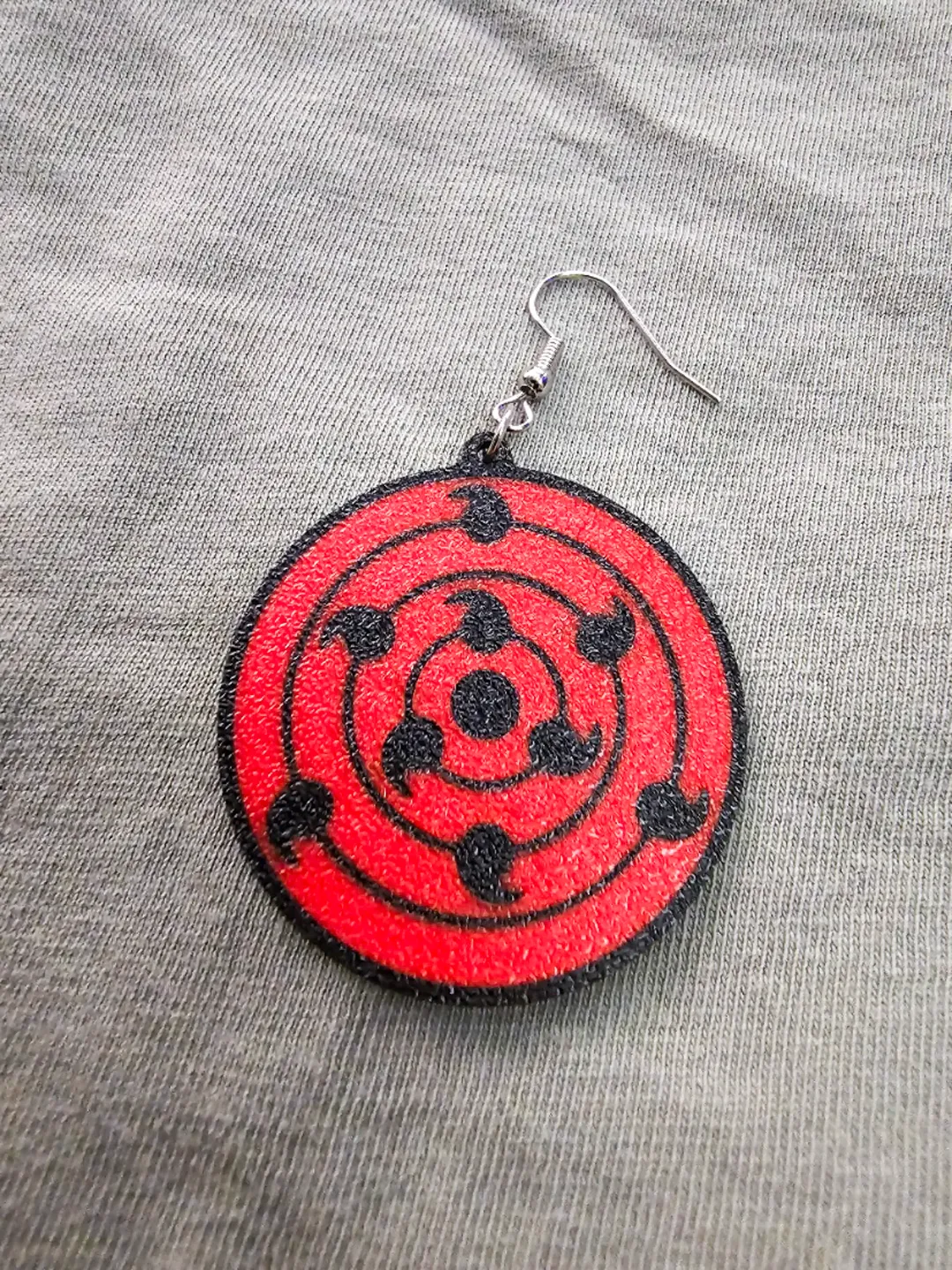 Rinne Sharingan Earrings - Multicolor view 2