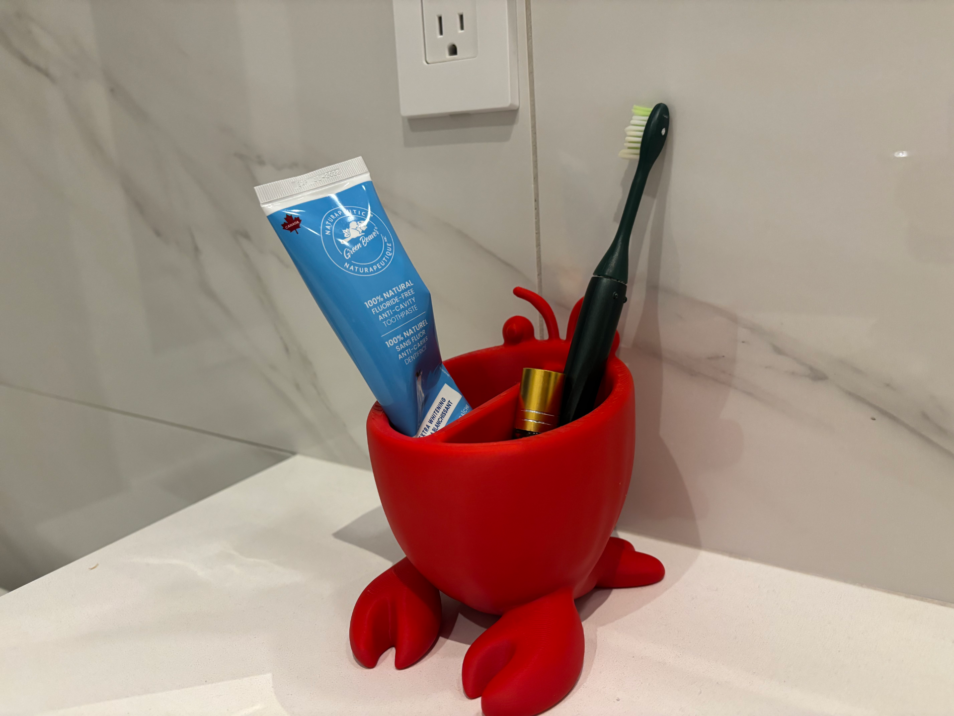 Crab Toiletries Organizer
