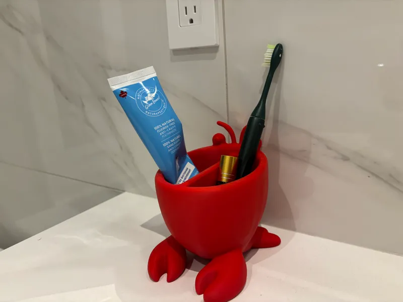 Crab Toiletries Organizer