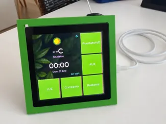 Caja para ESP32 Touch panel 480x480