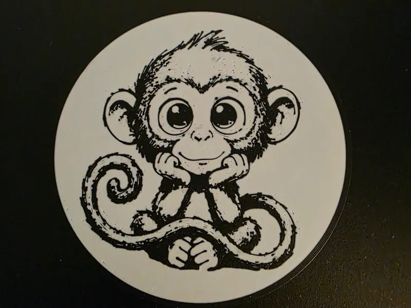 Super cute little monkey