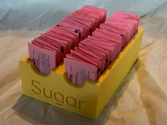 sugar packet holder/organizer