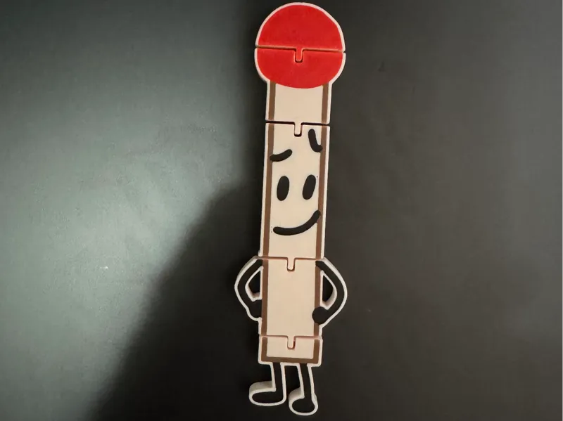 Match BFDI Flexi Toy Battle for Dream Island