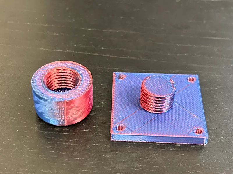 Adjustable Table Foot - 2x2 Inch