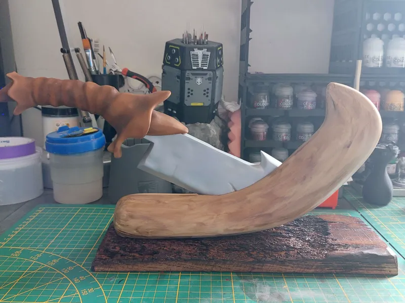 Monster hunter Knife Display 