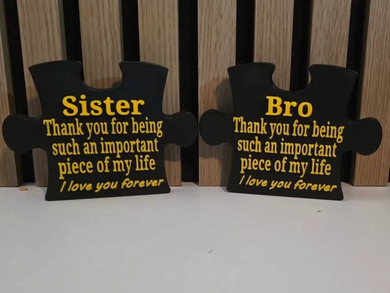 Bro, Sister I love you for ever gift