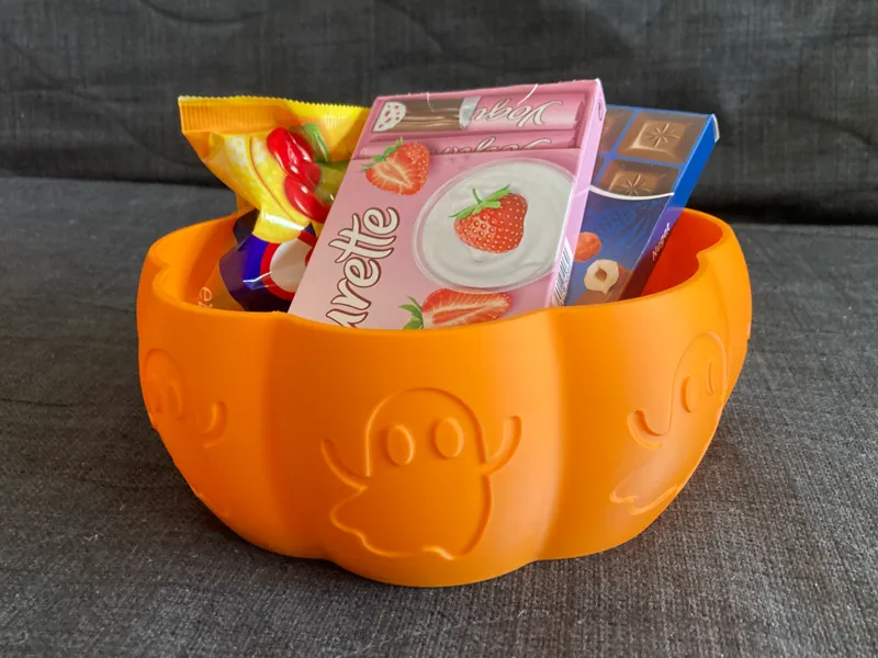 Cute Halloween Pumpkin Bowl