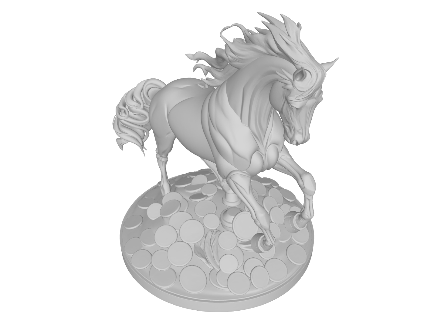 Horse Desk Statue