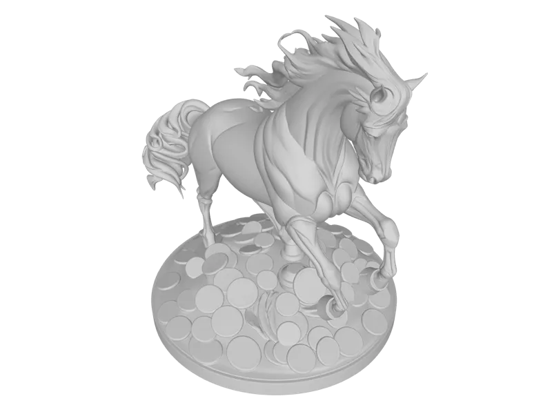 Horse Desk Statue