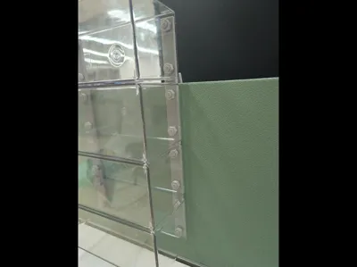 Daiso Front-Opening Small Item Display Box Link Hanger