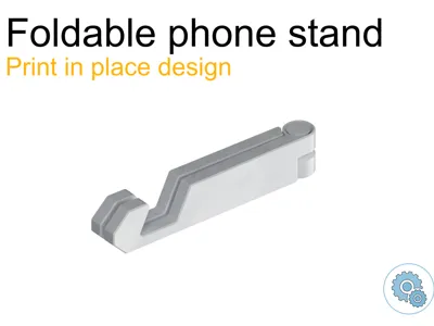 Foldable phone stand
