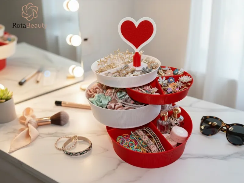 RotaBeauty - bowl rotating, stackable