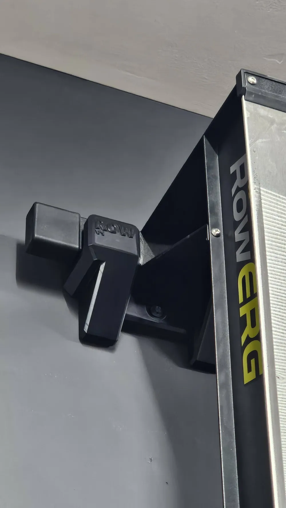 Wall Mounted Rower Concept2 Rower Wall Mount Bracket (Stud Mount) - Free 3D Print Model ...
