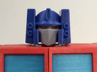 Marvel Optimus Prime LED Head