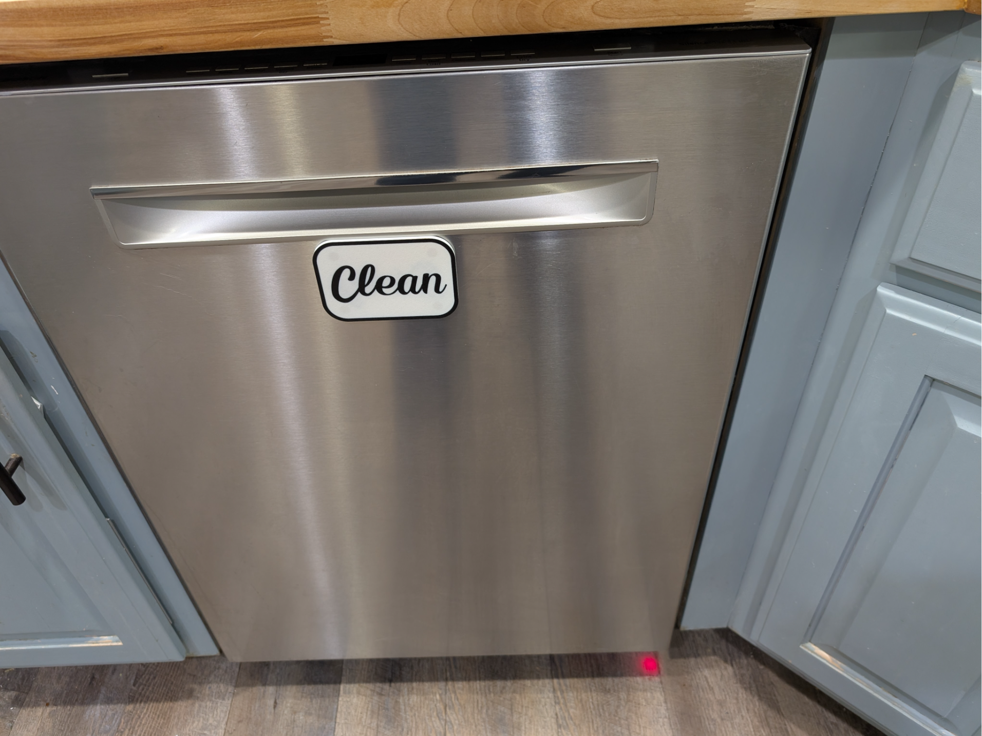 Dishwasher Status Sign - Magnetic