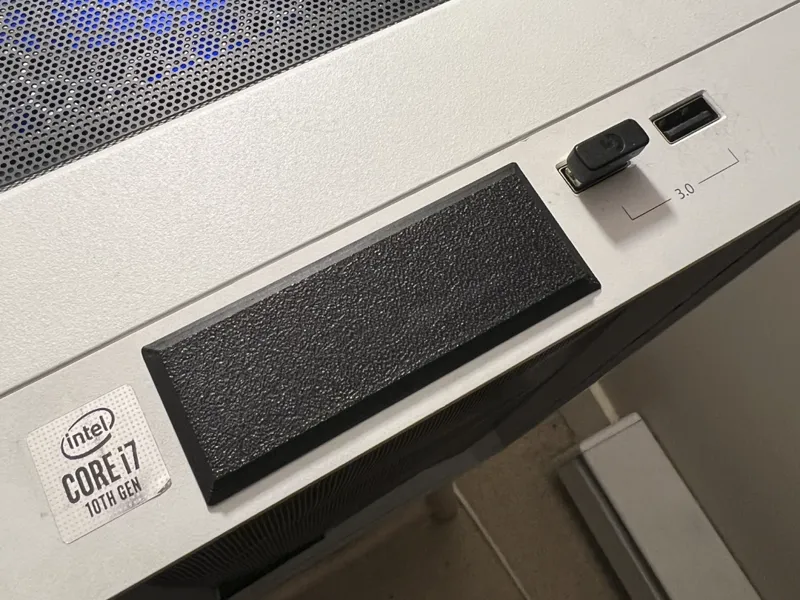 Fractal Design Meshify C Power Button Protector