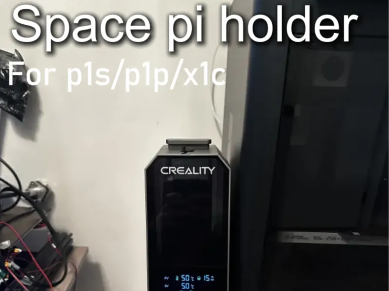 Space pi holder for p1s/p1p/x1c 
