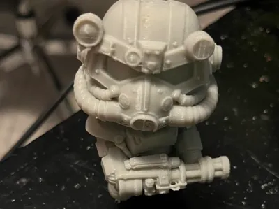 T60 from Fallout, Chibi flexihead version 2026