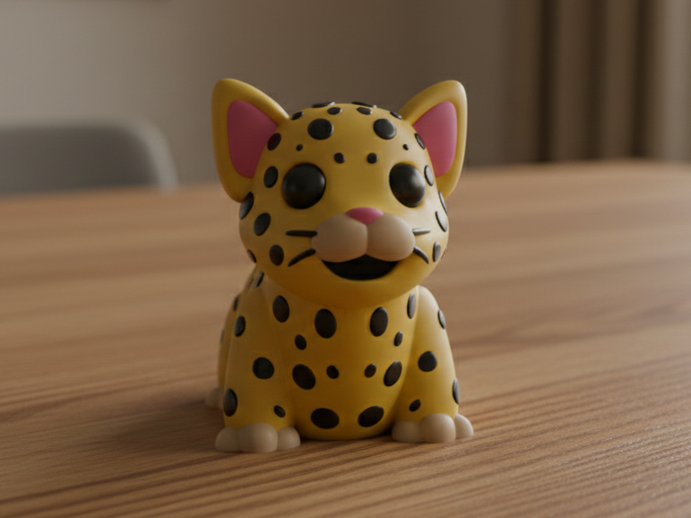 Articulated Leopard – Cute Flexi Animal