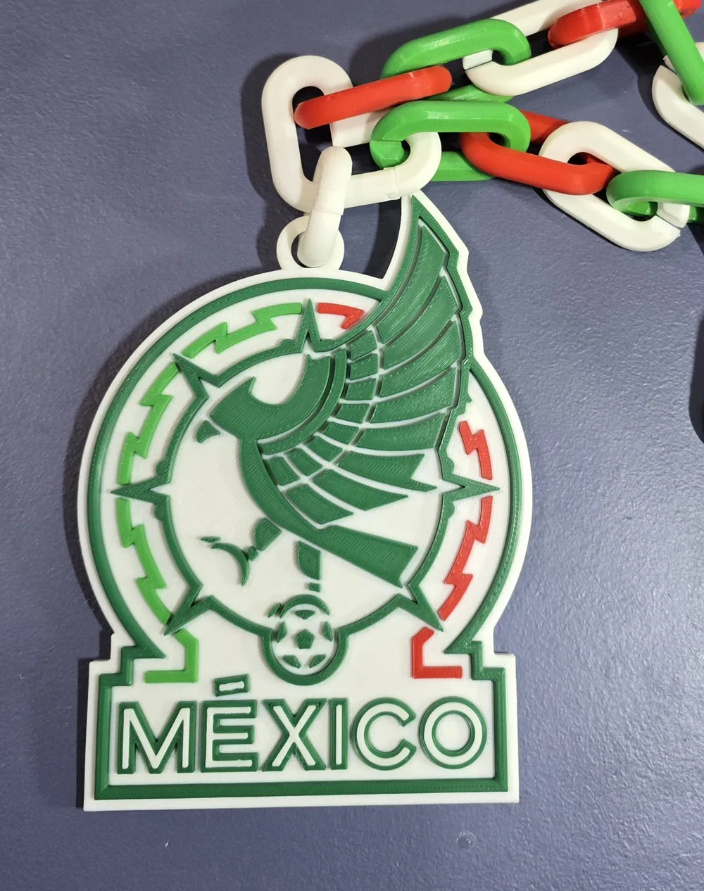 MEXICO V2 3D LOGO 180MM V2 SERIES - Free 3D Print Model - MakerWorld