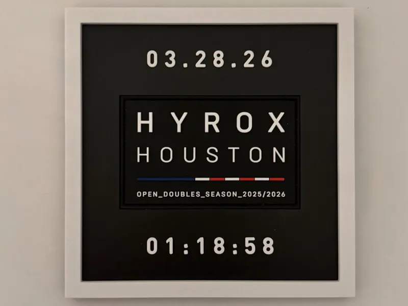Hyrox Patch Frame