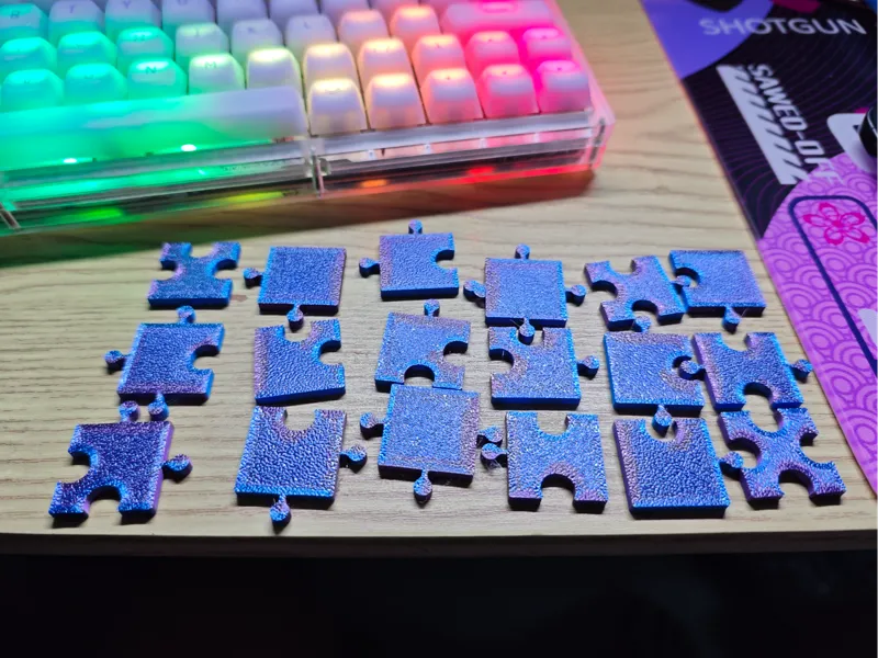 Basic puzzle pieces