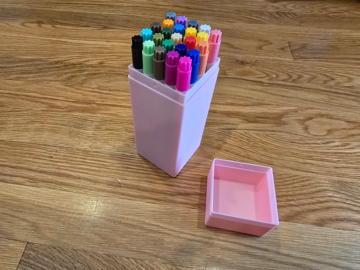Marker Box - Free 3D Print Model - MakerWorld