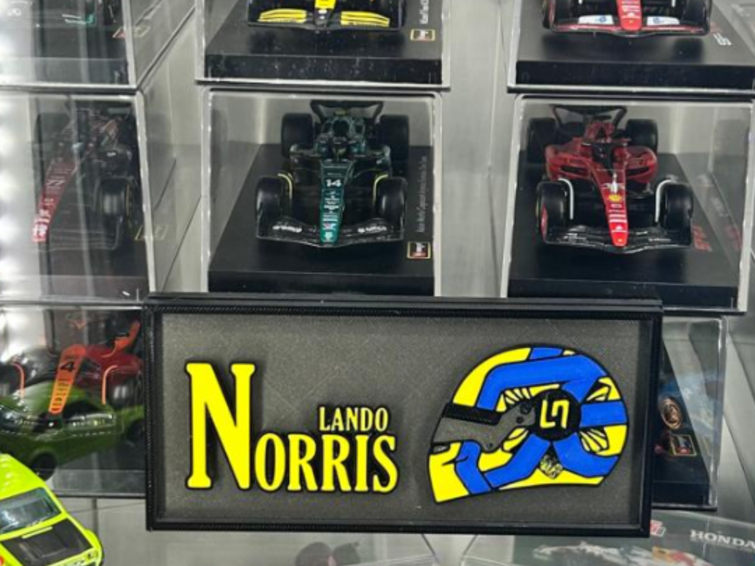 Lando Norris Wall Art 