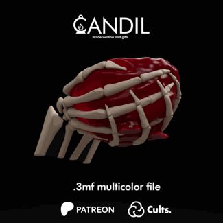 Halloween Esqueleto contenedor para caramelos