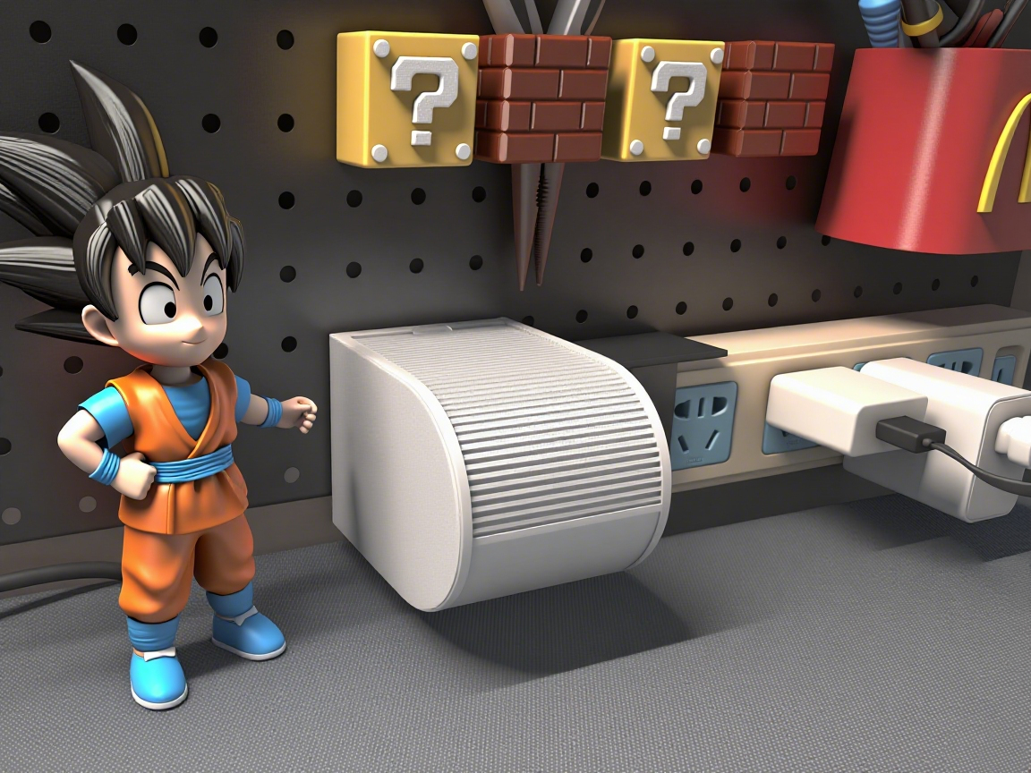 Miniatura 1 do modelo 3D 洞洞板配件-卷帘收纳盒