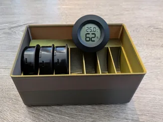 Gridfinity Round Hygrometer