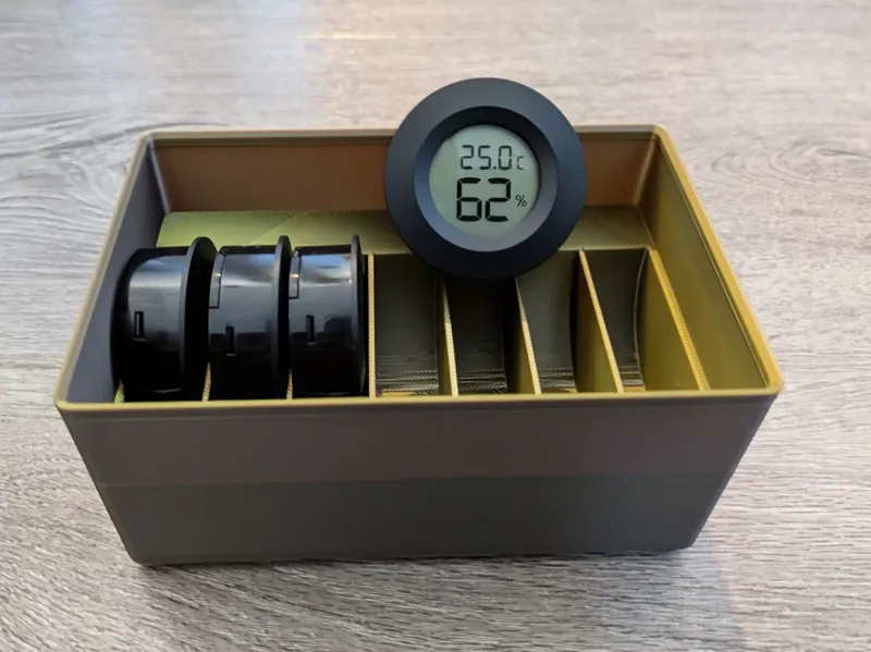 Gridfinity Round Hygrometer