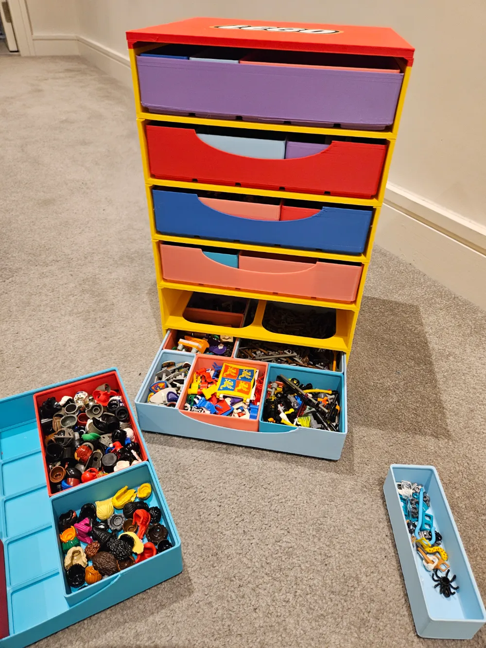 Gridfinity Modular Shelf Drawer Storage System Free 3d Print Model