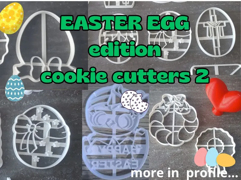 Easter egg edition, cookie cutter