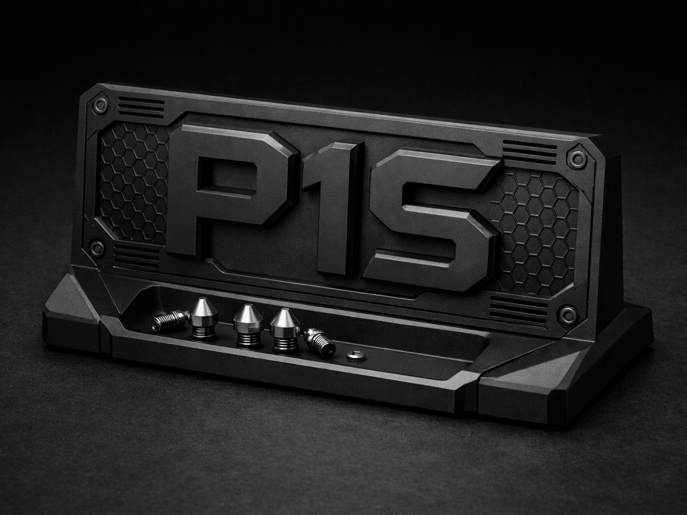 P1S Desktop Plaque & Tool Tray