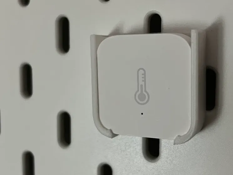 Skadis Aqara temperature sensor holder