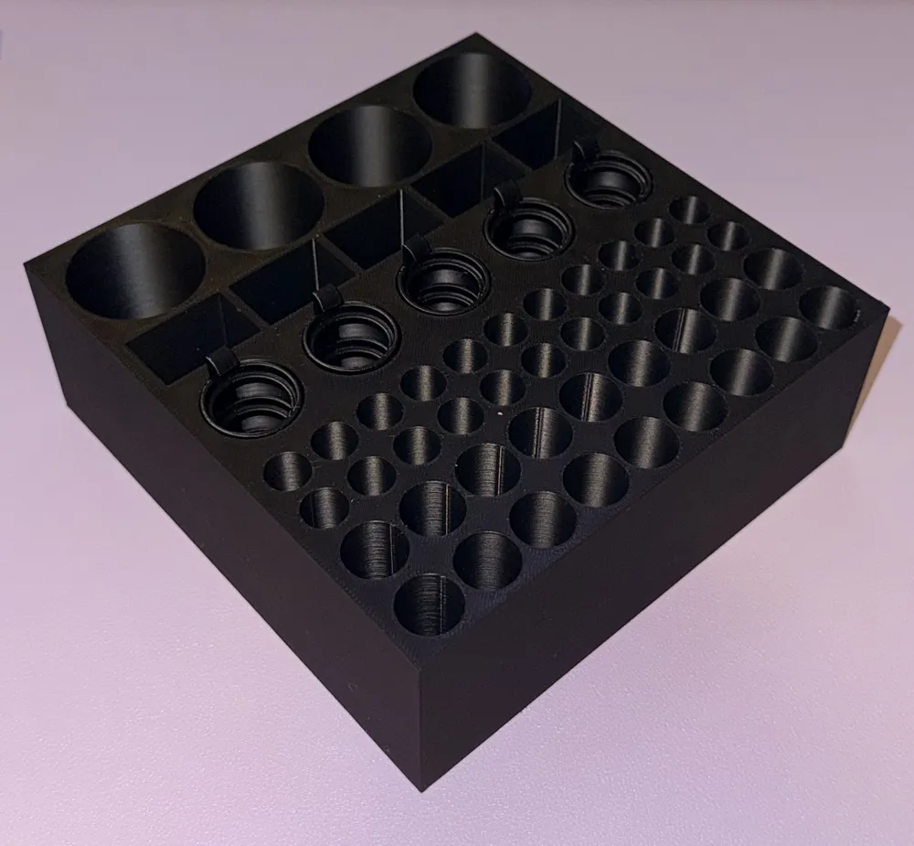 Battery Storage Container - Free 3D Print Model - MakerWorld