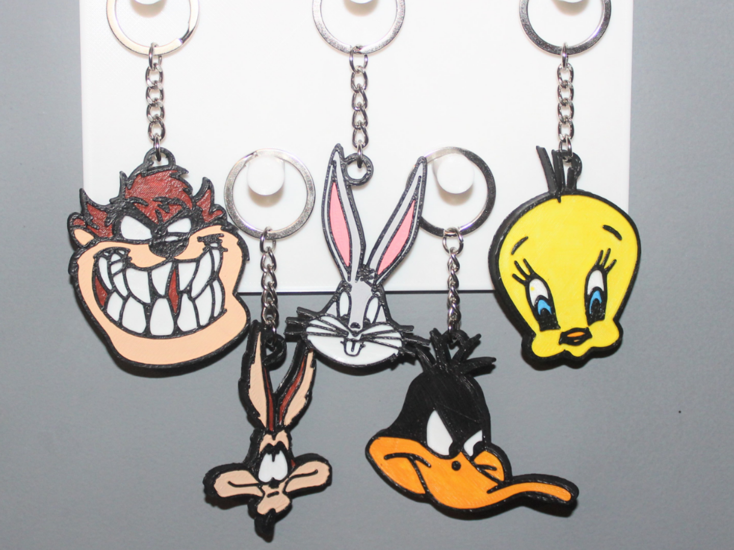 Porte clé Looney Tunes lot de 5