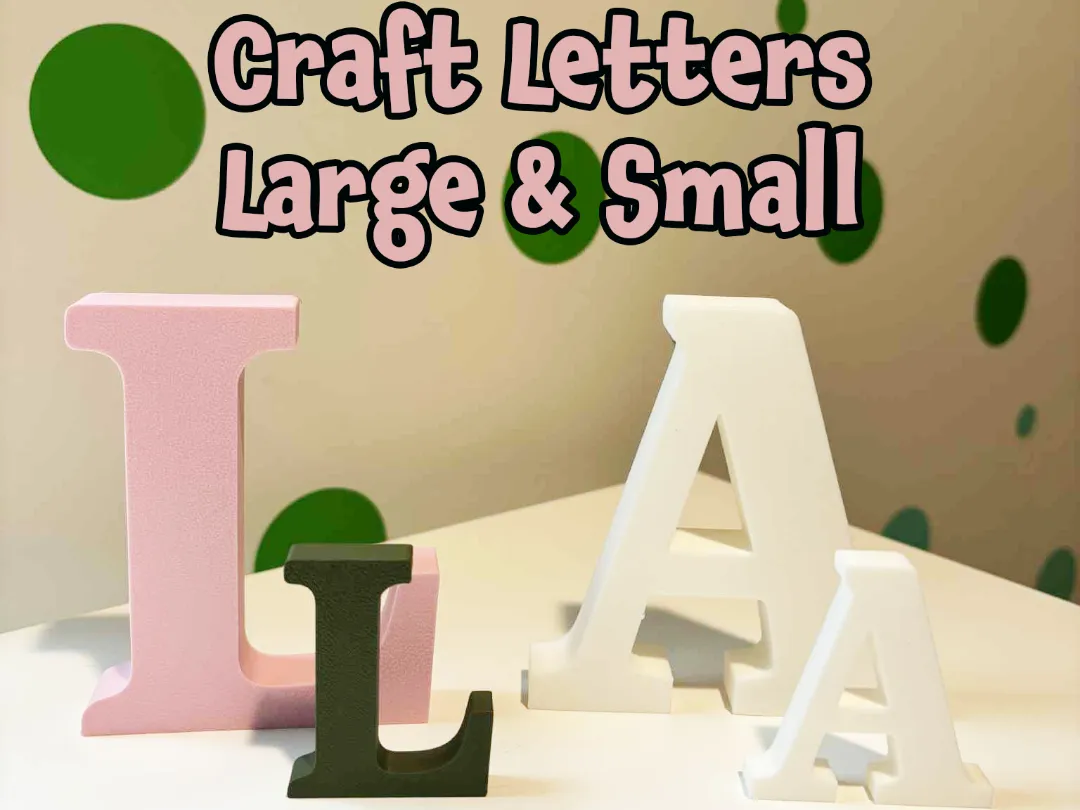 Lettres décoratives pour panneaux