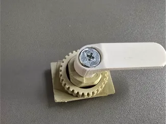 T-key lock for metal boxes TFE